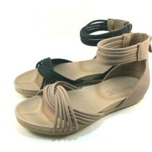 Adam Tucker Shoes - Adam Tucker/Me Too Beige Skylar Sandal
